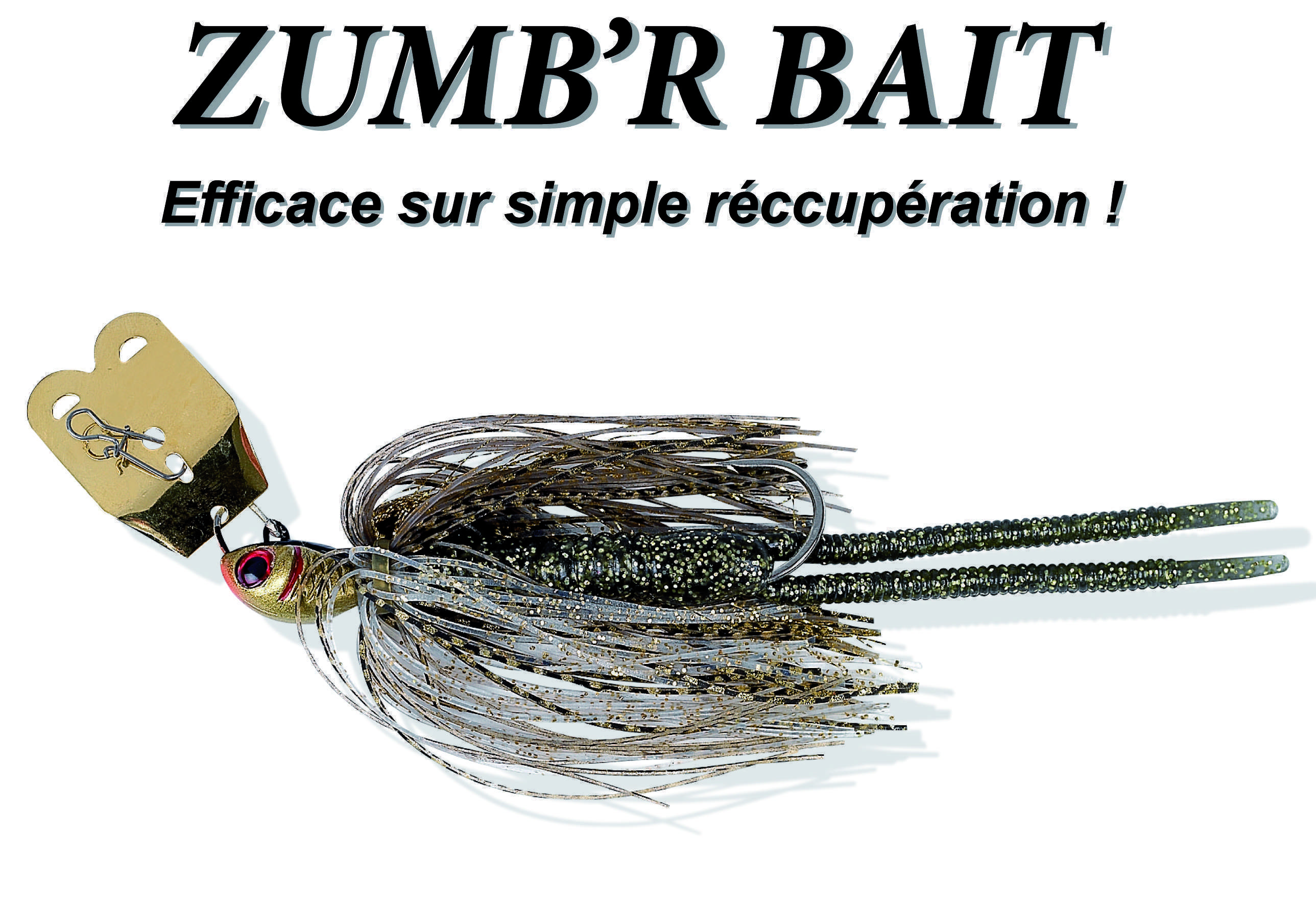 Zumb’r Bait Flashmer : efficace sur simple récupération !