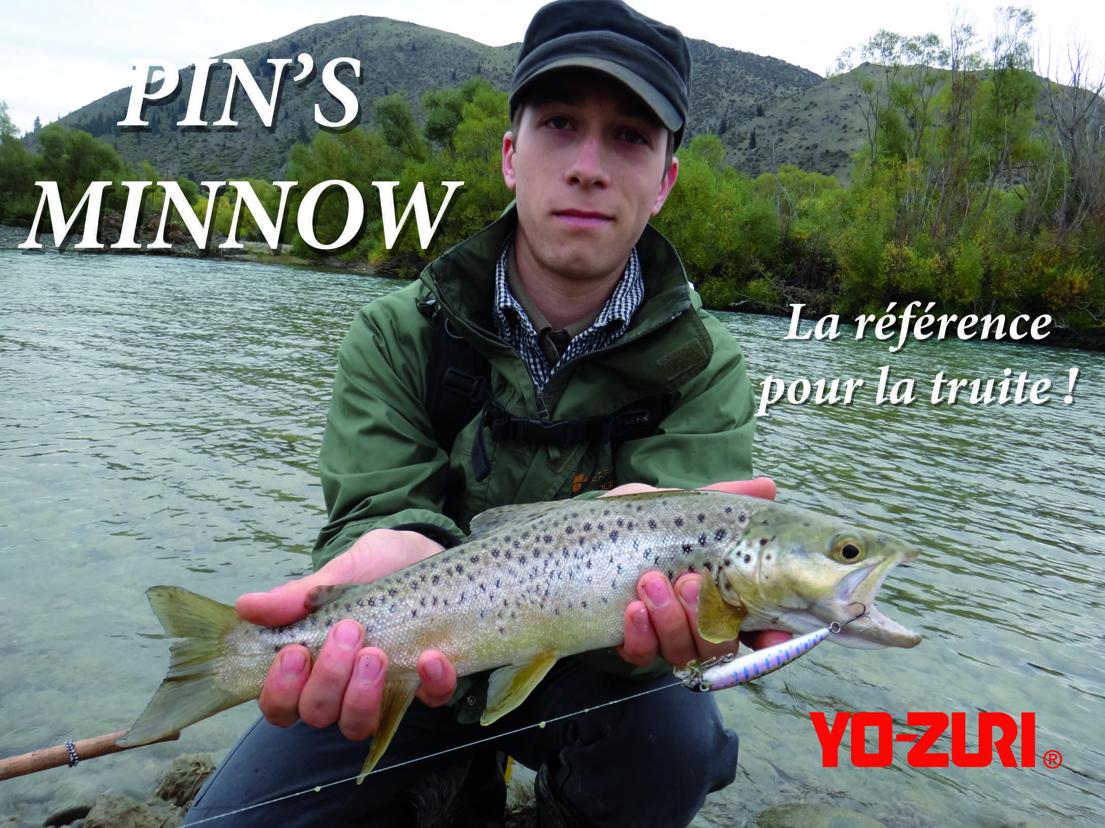 Pin’s Minnow Yo-Zuri : la référence pour la truite !