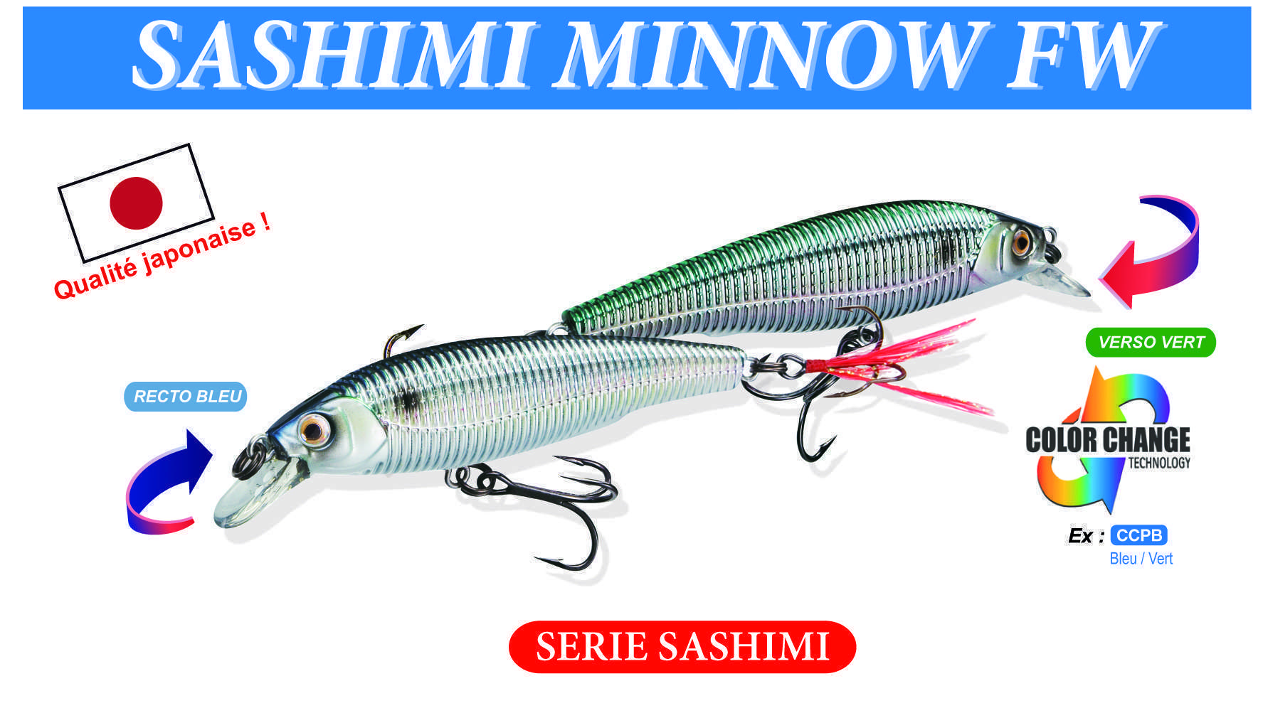 Sashimi Minnow FW : le top pour les belles truites !