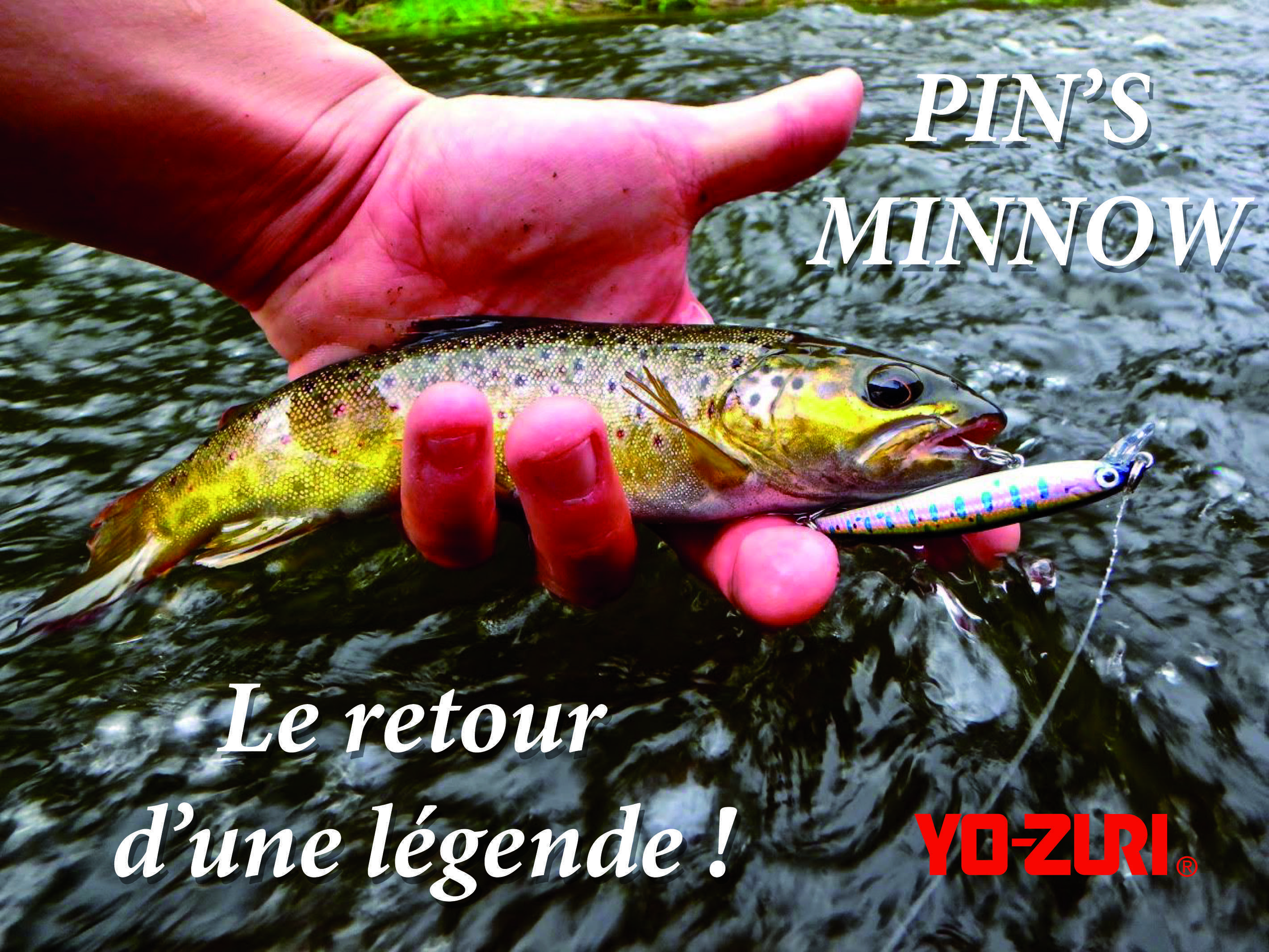 Nouveaux Pin’s Minnow Yo-Zuri : le retour d’une légende !