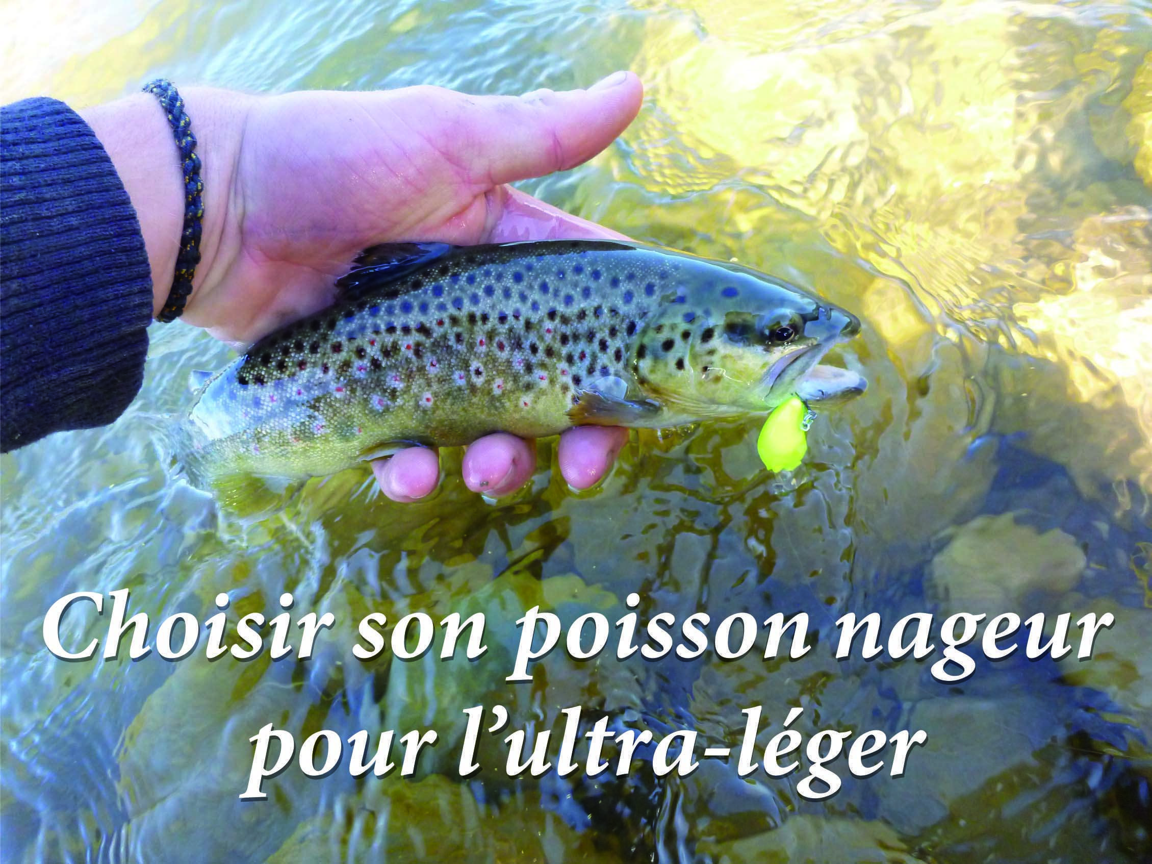 Choisir son poisson nageur pour l’ultra léger