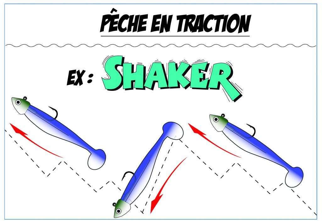 Pêche en Traction - Shaker