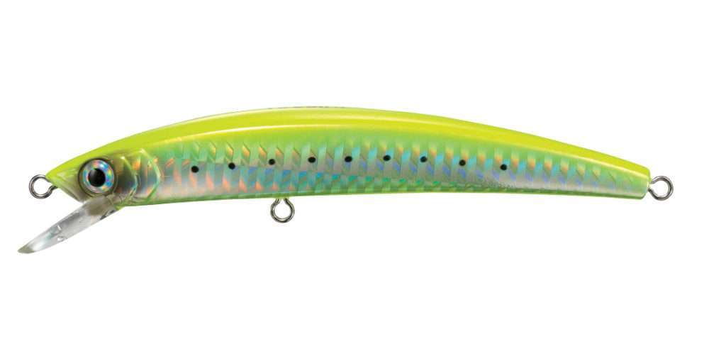 Crystal Laser Yo-Zuri coloris écaillé jaune