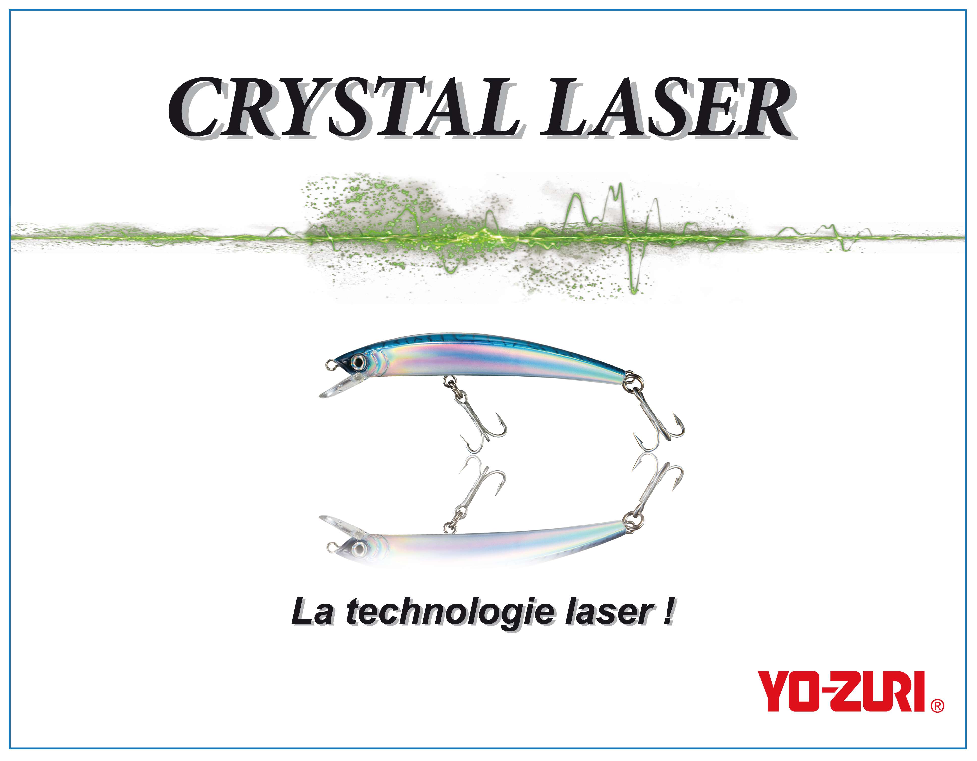 Brochets au jerkbait Crystal Laser Yo-Zuri