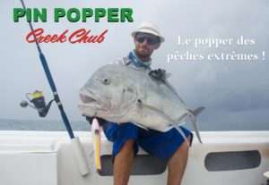 Pin Popper Creek Chub : le popper des pêches extrêmes !