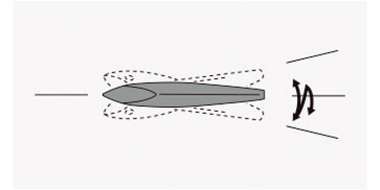 Nage serrée du High Speed Vibe