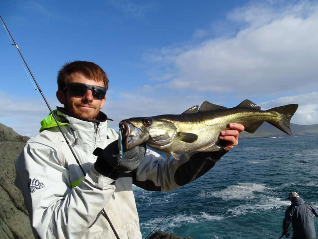 Beau lieu pris avec une Cuiller Anchois L-Jack monté en texan avec un Slug