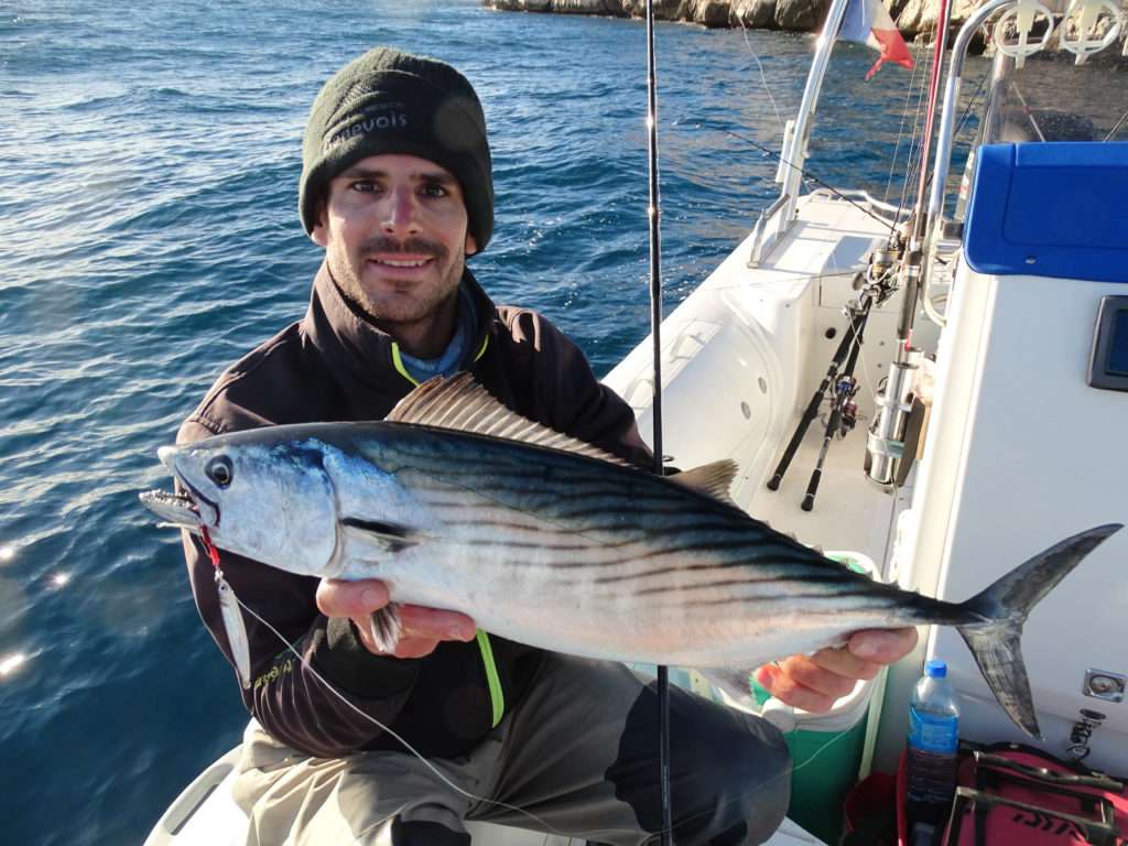 Belle pélamide prise sur chasse par Etienne