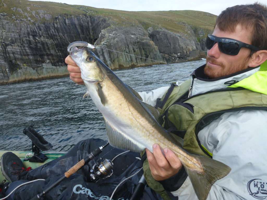 Colin Goletto du team Flashmer avec un lieu pris au Pulse Yum monté sur une tête plombée Blue Equille