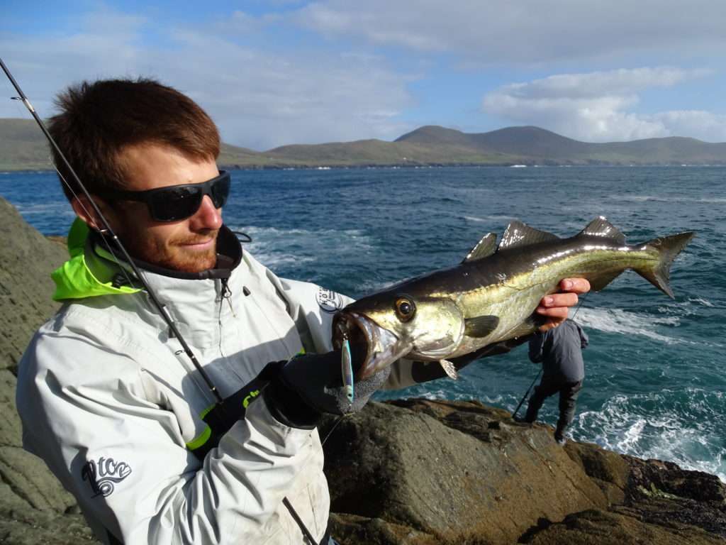 Encore un beau lieu pris avec un combo cuiller anchois / Slug pour Colin