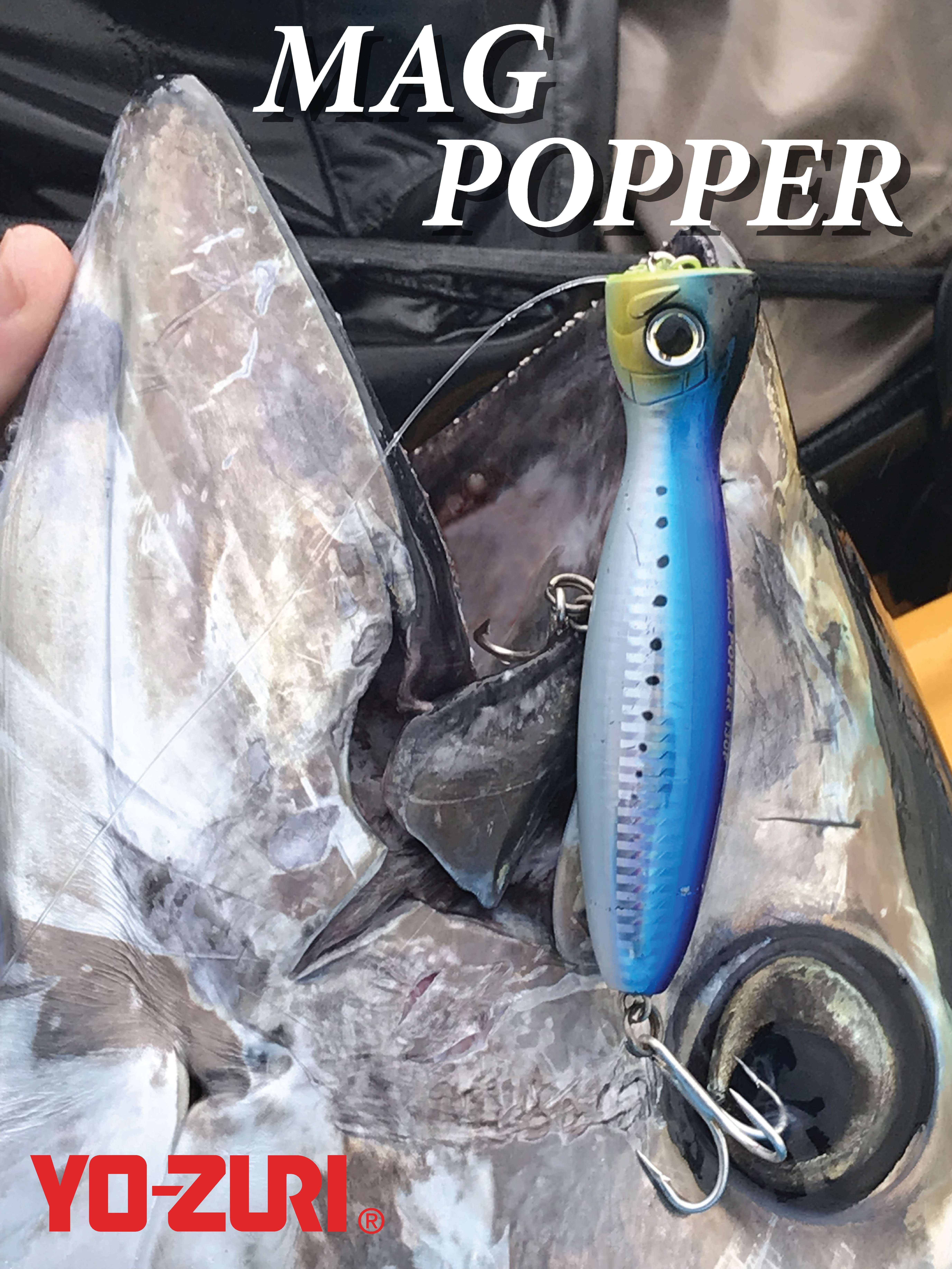 Mag Popper Yo-Zuri : des distances de lancer records !