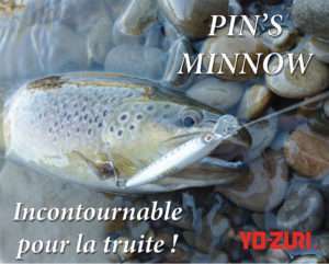 Pin’s Minnow Floating : incontournable pour la truite !