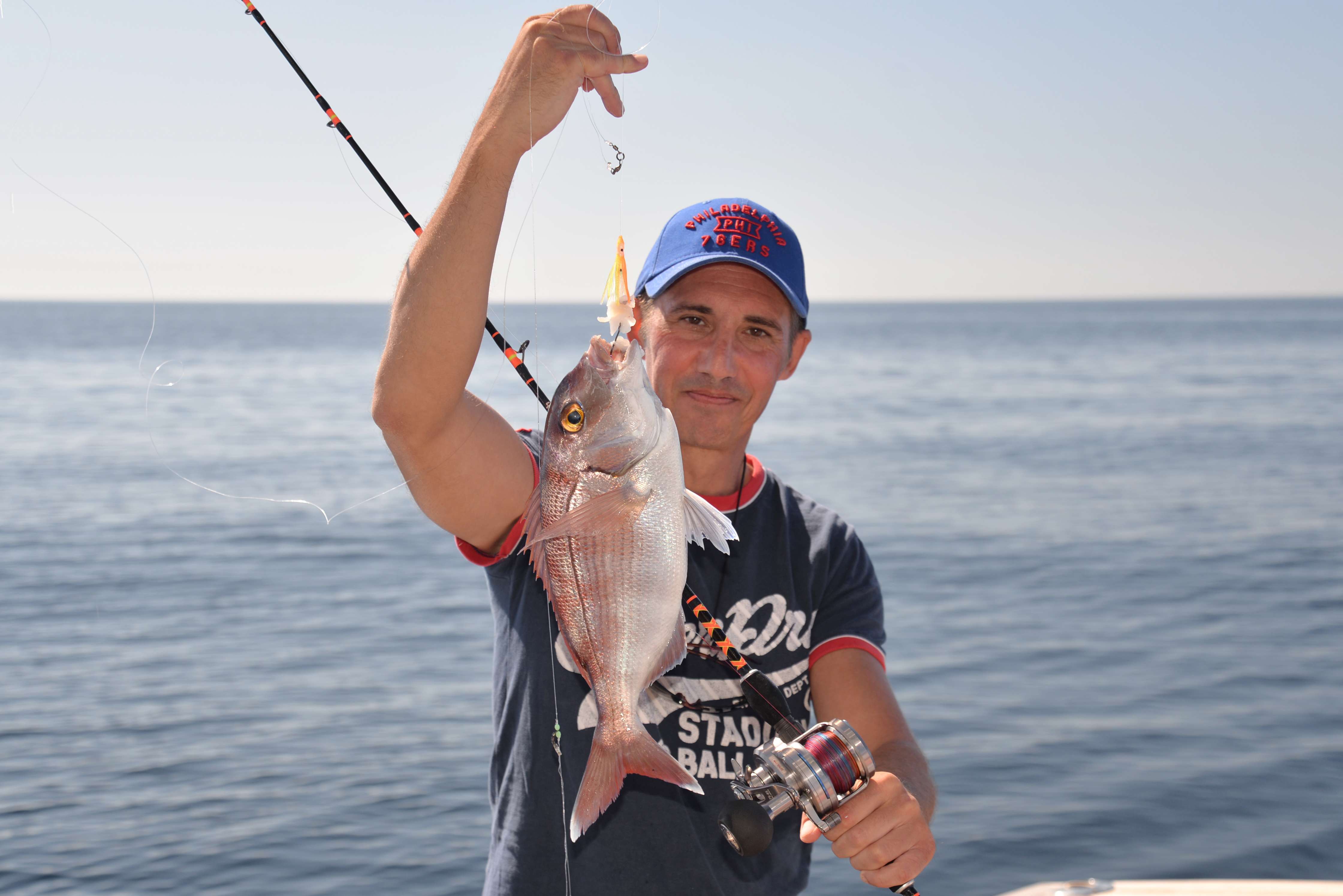 Pagre au montage appâts avec circle et octopus Flashmer