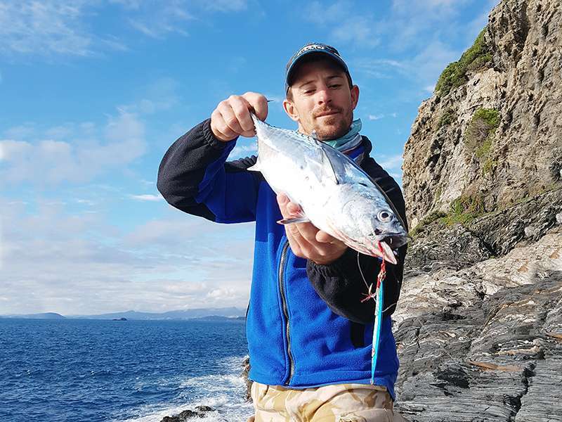 Belle bonite prise au Jidai Explorer Tackle en shore jigging par Vincent ! Belle bonite prise au Jidai Explorer Tackle en shore jigging par Vincent !