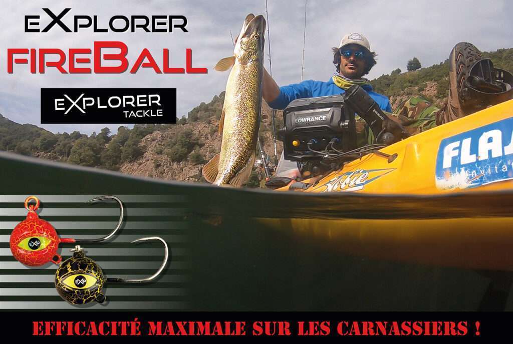 Le Fireball Explorer Tackle est également très efficace sur les gros brochets ! 