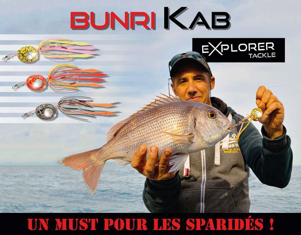 Pagre pris à 120 m de profondeur au Bunri Kab Explorer Tackle