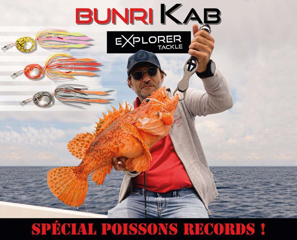 Le Bunri Kab Explorer Tackle est un kabura très efficace sur les beaux chapons ! 
