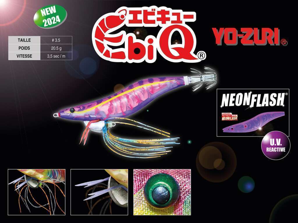 Egi Ebi-Q Yo-Zuri : la turlutte ultra moderne !