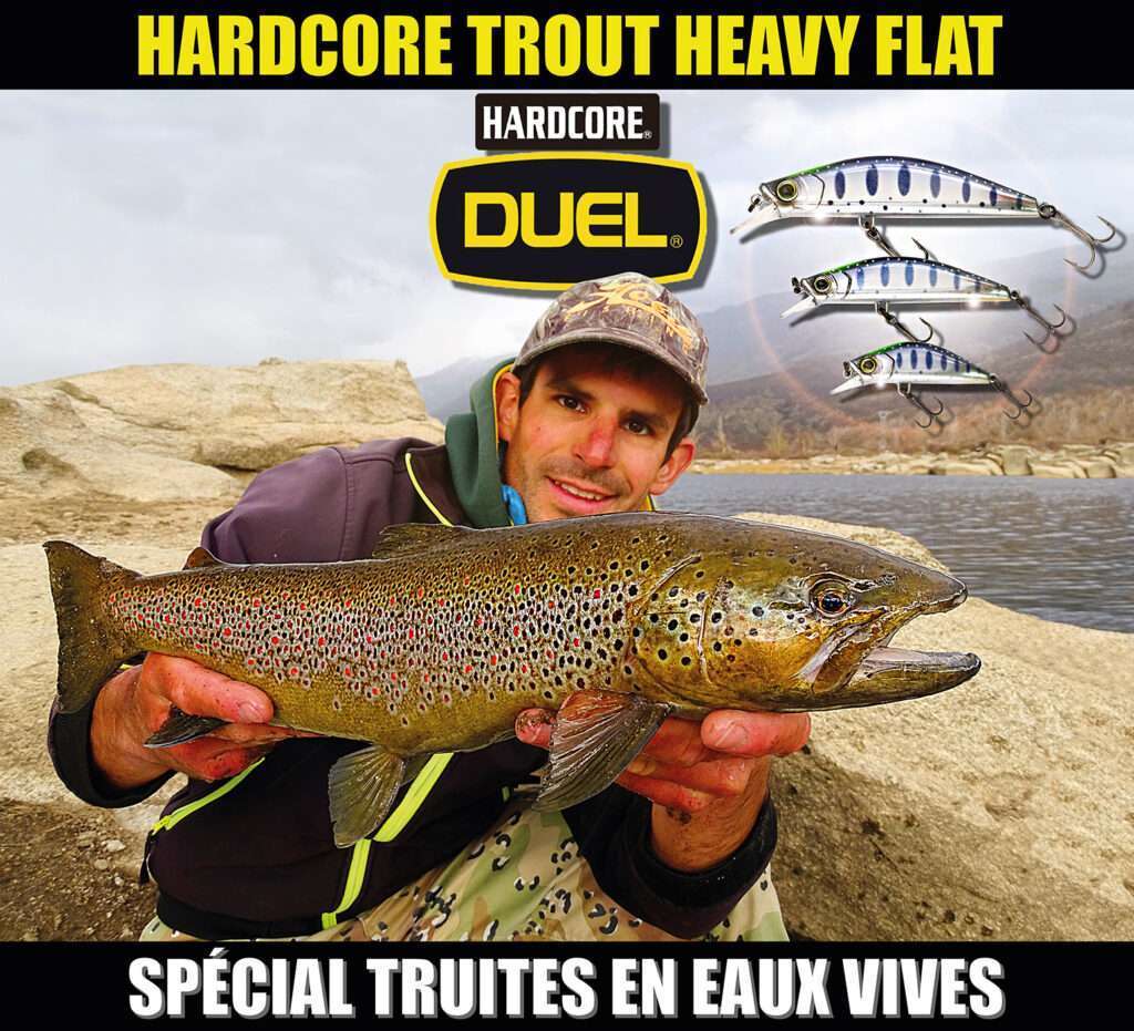 Hardcore Trout Heavy Flat Duel : spécial truites en eaux vives !