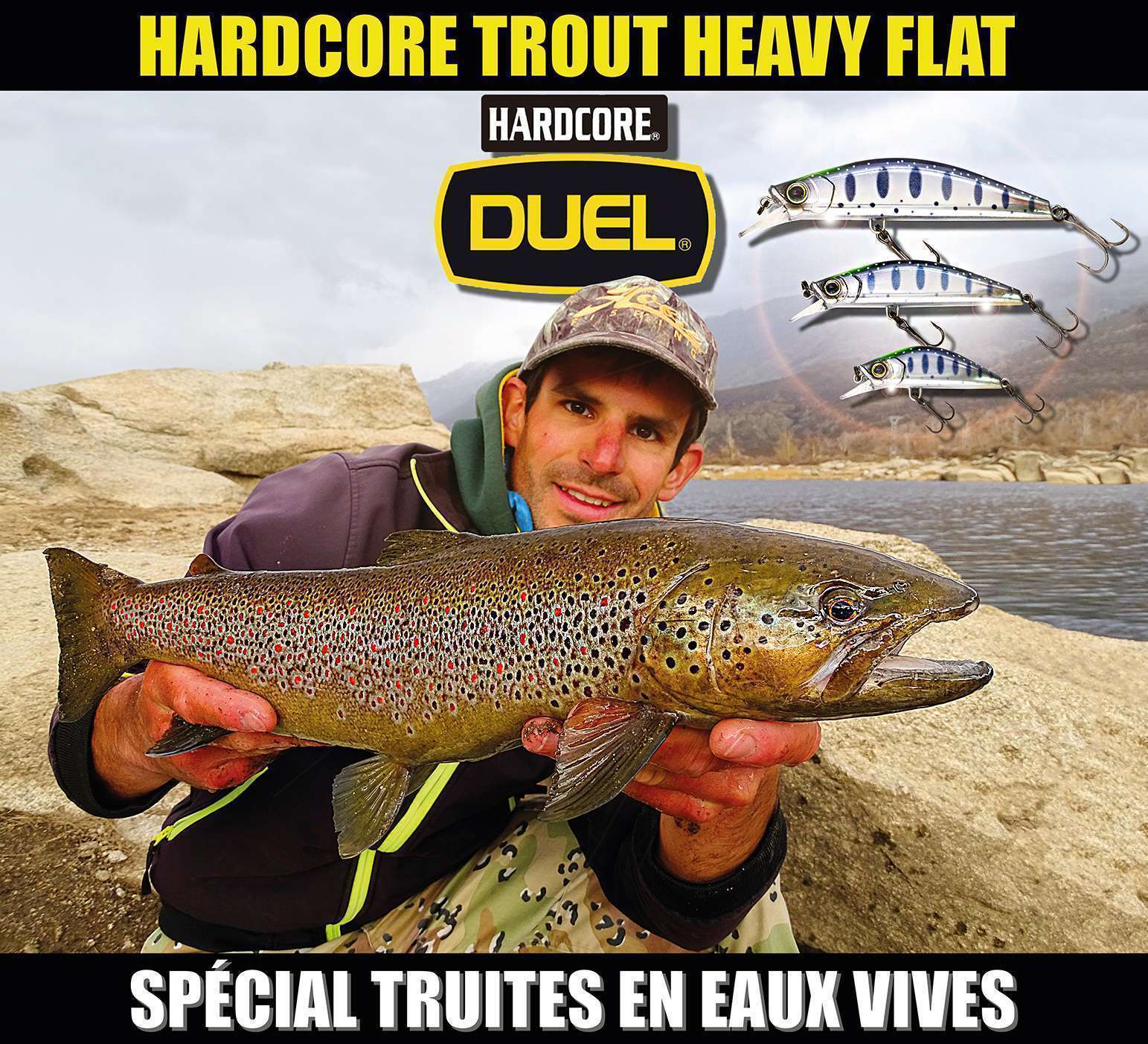 Hardcore Trout Heavy Flat Duel : spécial truites en eaux vives !