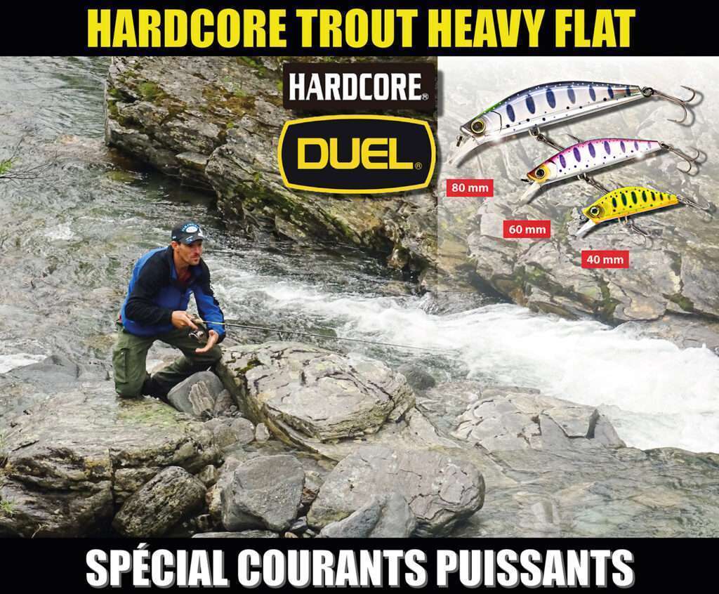 Un jerkbait super dense spécial courants puissants et postes profonds !