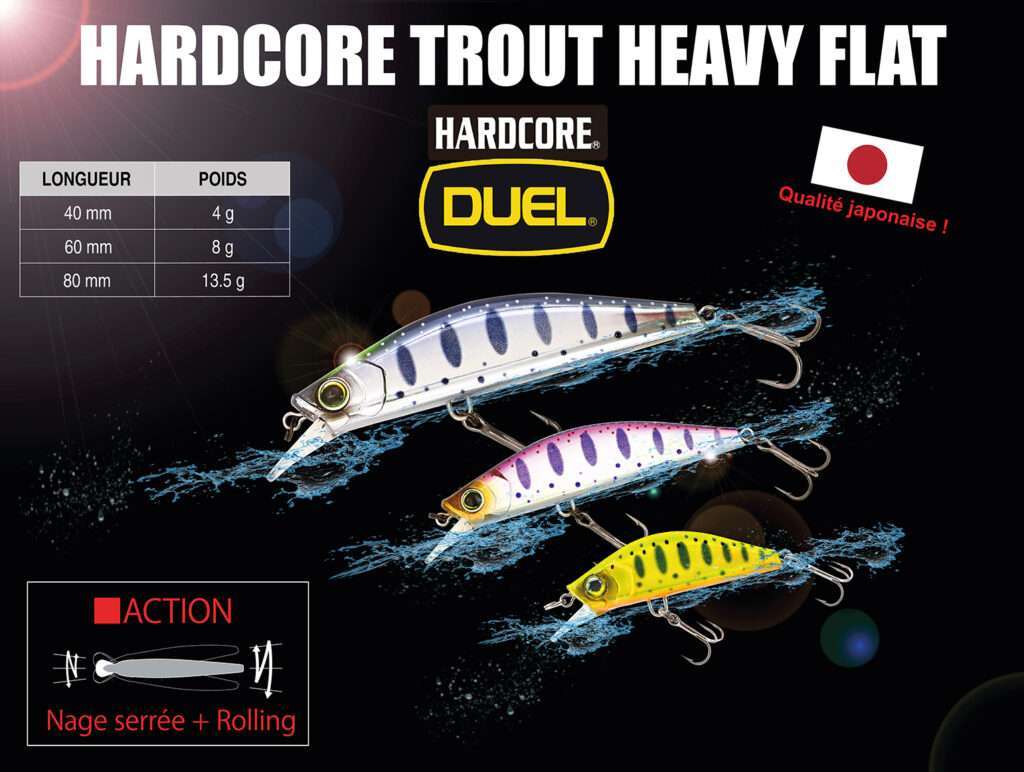 Hardcore Trout Heavy Flat Duel 