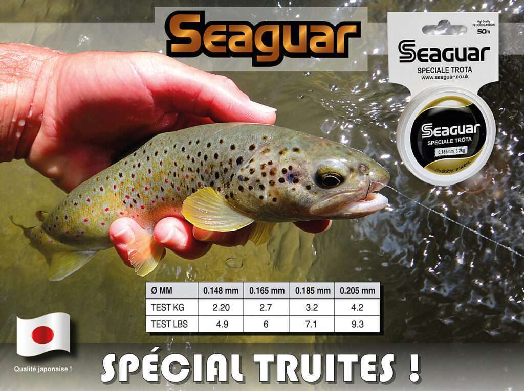 Fluorocarbone Speciale Trotta Seaguar : un must pour la truite !
