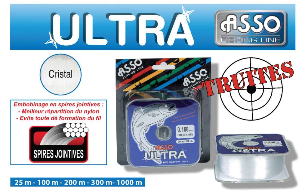 Ultra Asso : un nylon de référence pour la truite ! 