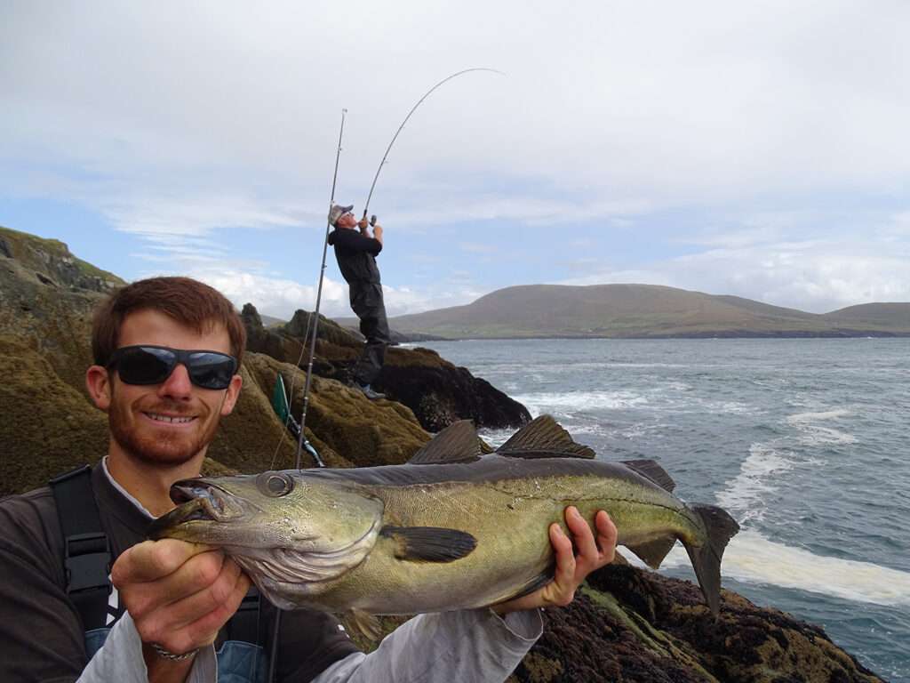 Le shore jigging est très efficace en cote rocheuse ! 
