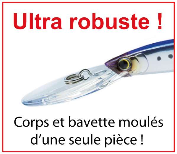 La bavette du Crystal DD est hyper robuste ! 