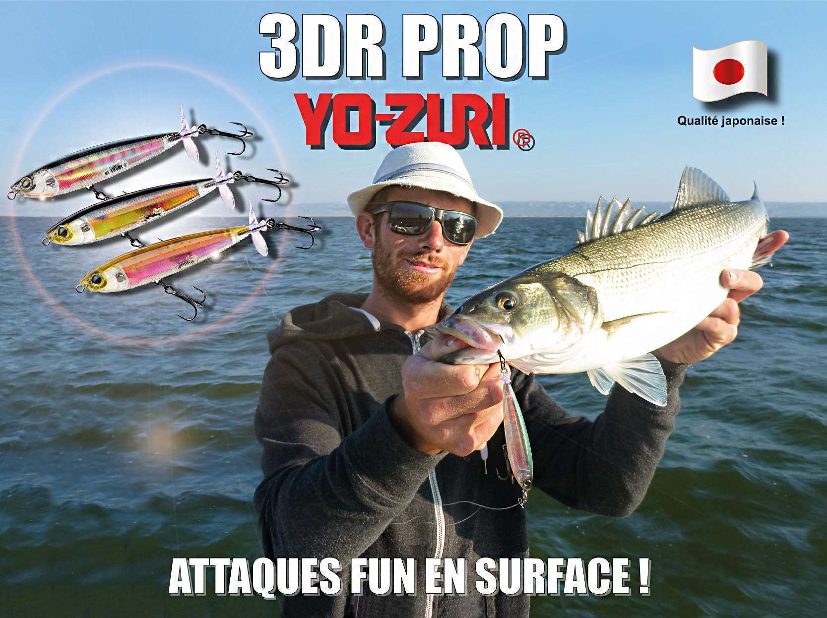 3DR Prop Yo-Zuri : attaques fun en surface !