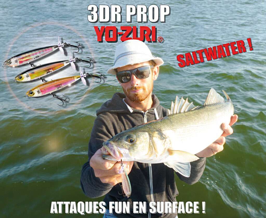 3DR Prop Yo-Zuri : attaques fun en surface en mer !