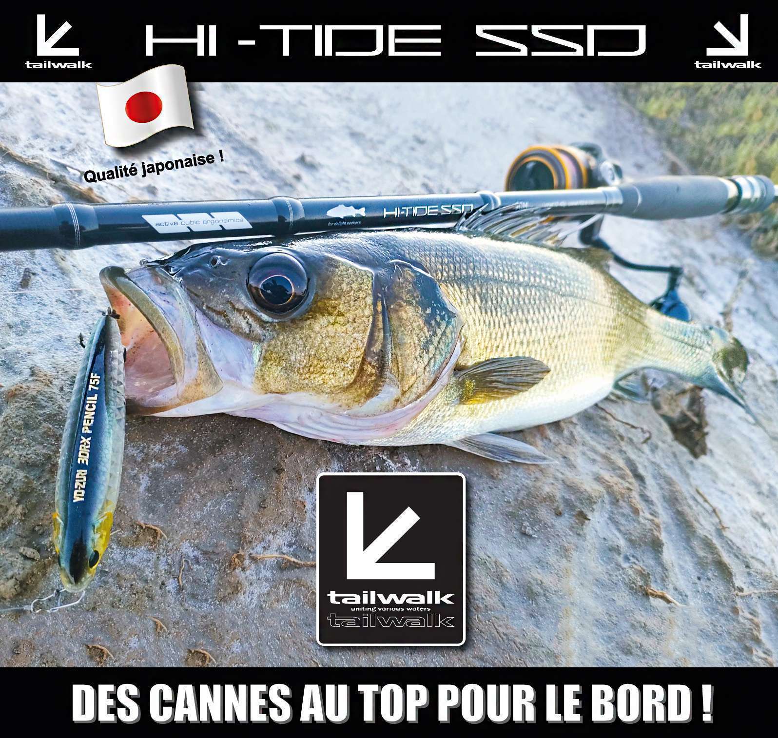 Cannes Hi-Tide SSD Tailwalk : au top pour les pêches du bord !
