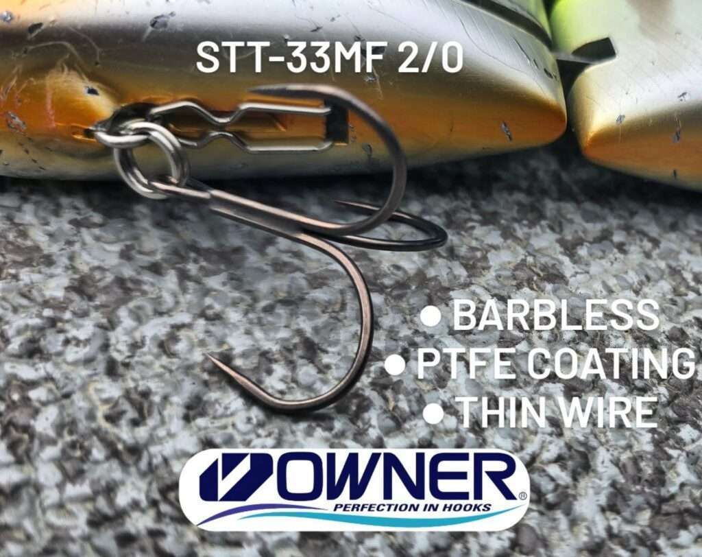 STT-33MF Predator SP Owner monté sur un glidebait